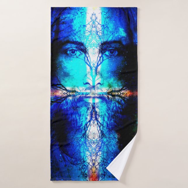Bath towel Jesus Christ Tree of Life (Bath Towel)