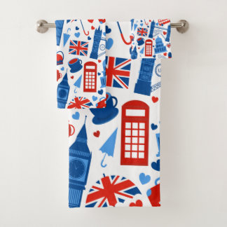 bath Towels Symbols of London