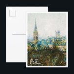 Bath United Kingdom Oil Paint City Landscape Postcard<br><div class="desc">Bath United Kingdom Beautiful Oil Paint City Landscape Travel Postcard</div>