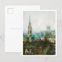 Bath United Kingdom Oil Paint City Landscape