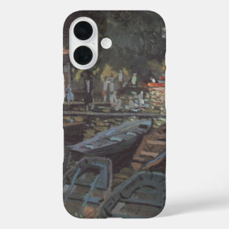 Bathers at La Grenouillère by Claude Monet iPhone 16 Case