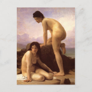 Bathers - Bouguereau Postcard