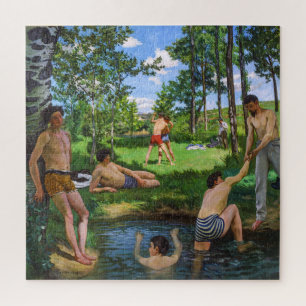 Bathers   Frédéric Bazille   Jigsaw Puzzle