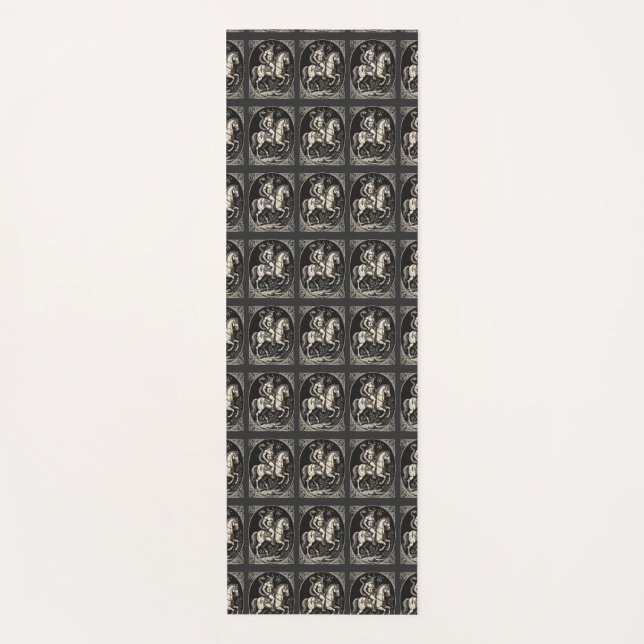 Bathin Demon Warrior Majesty Yoga Mat (Front)