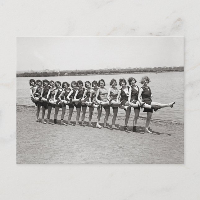 Bathing Beauties, 1923 Postcard (Front)