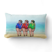Bathing Beauties Pillows