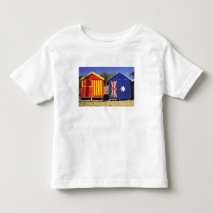 Bathing Boxes, Middle Brighton Beach, Port 2 Toddler T-Shirt
