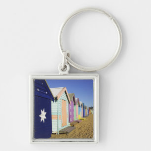 Bathing Boxes, Middle Brighton Beach, Port Key Ring