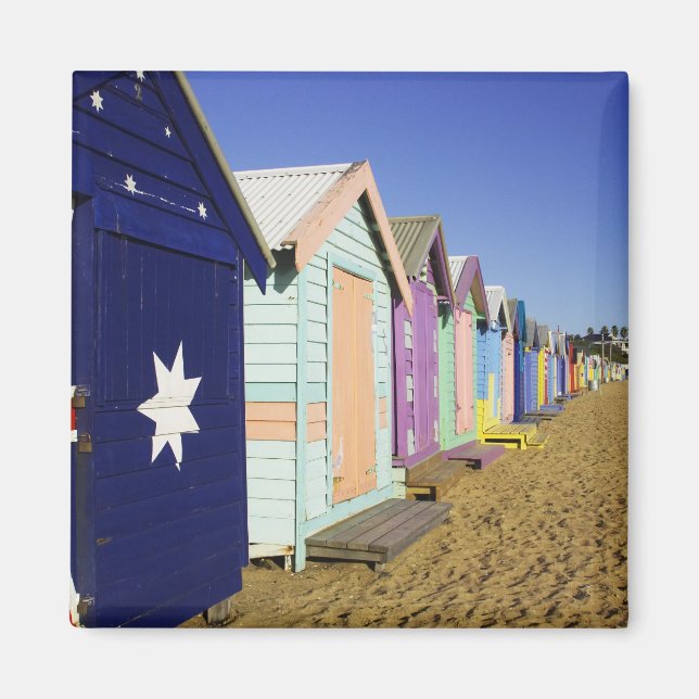 Bathing Boxes, Middle Brighton Beach, Port Magnet (Front)