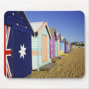 Bathing Boxes, Middle Brighton Beach, Port Mouse Pad