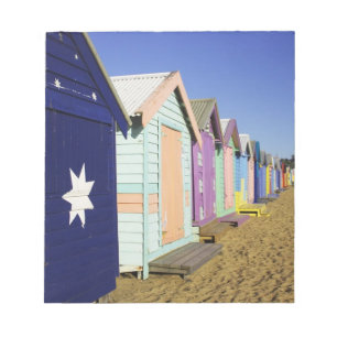 Bathing Boxes, Middle Brighton Beach, Port Notepad