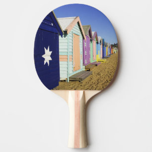 Bathing Boxes, Middle Brighton Beach, Port Ping Pong Paddle