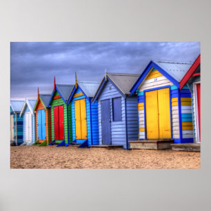 Bathing Boxes Poster