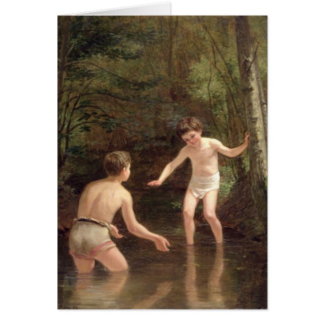 Bathing Boys, 1873 (Front)