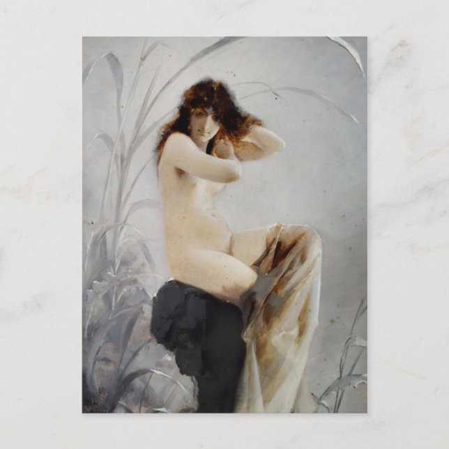 Bathing Nymph - Falero Postcard (Front)