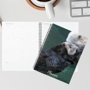 Bathing Sea Otters Planner