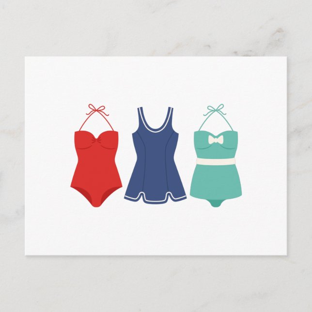 Bathing Suits Postcard (Front)