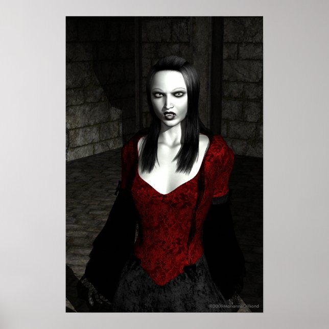 Bathory Gothic Artwork Poster (Front)