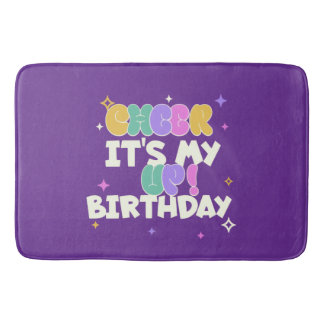 BATHROOM BIRTHDAY CHEER UP BATH MAT