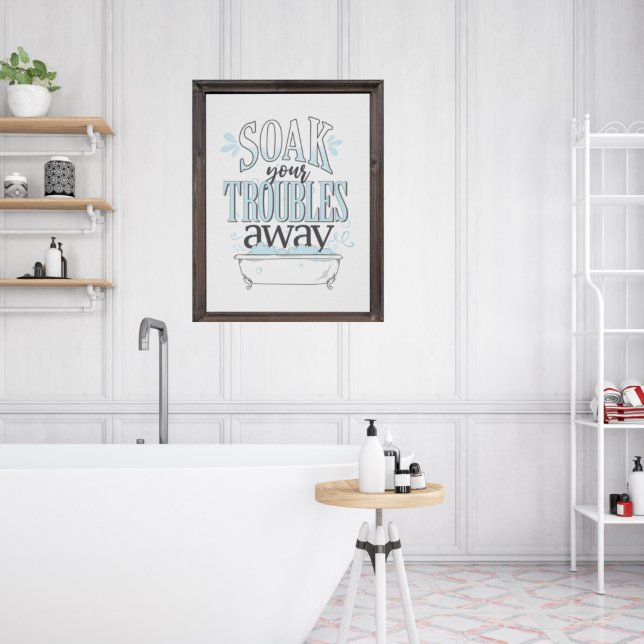 Bathroom Decor, Wall Art, Washroom Poster Design (Creator Uploaded)