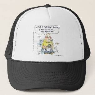 Bathroom Not 4 Social Networking Funny Tees & Gift Trucker Hat