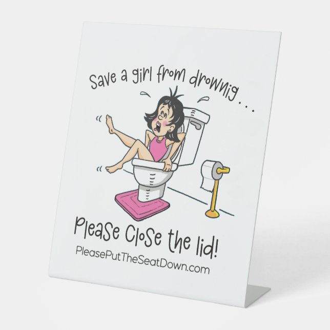 Bathroom Sign (Front)