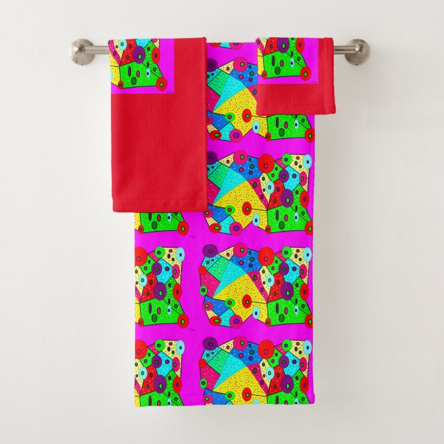 Bathroom towel set great for interior designer (Insitu)