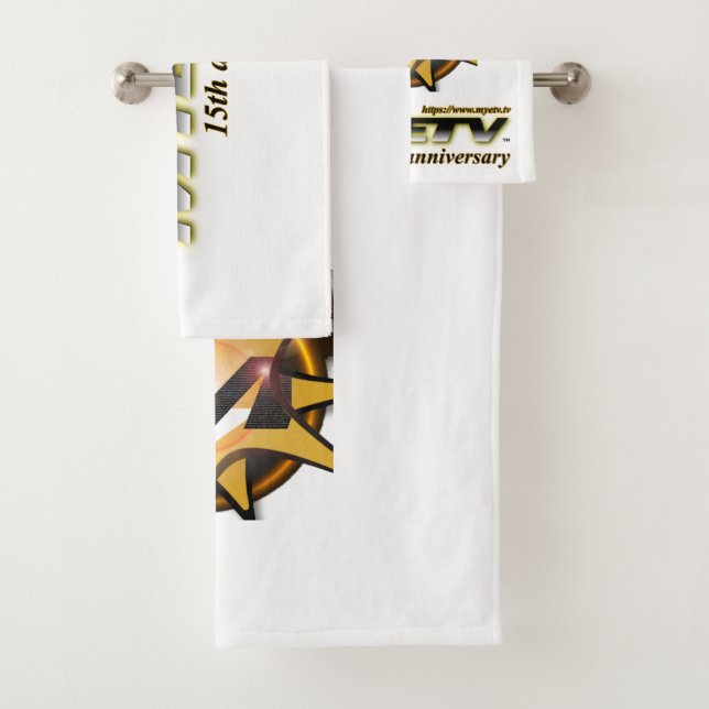 Bathroom Towel Set of MYETV - 15 years (Insitu)