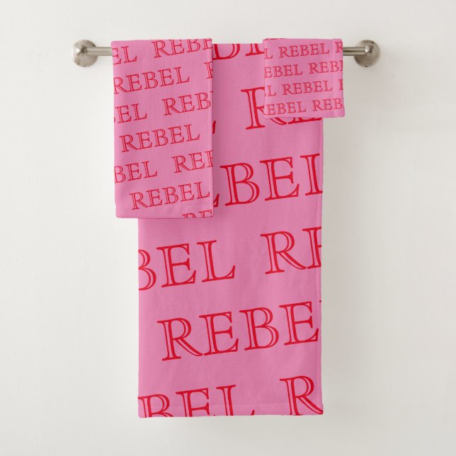Bathroom Towel Set - REBEL (Insitu)