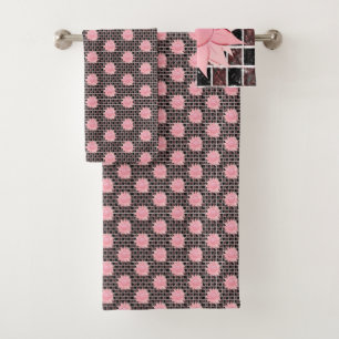 Bathroom Towel Sets Checkers