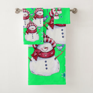 Bathroom Towel Sets Christmas