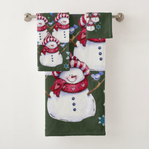 Bathroom Towel Sets Christmas