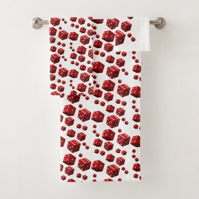 Bathroom Towel Sets Dice (Insitu)