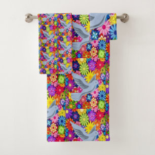 Bathroom Towel Sets Doves