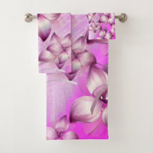 Bathroom Towel Sets Floral