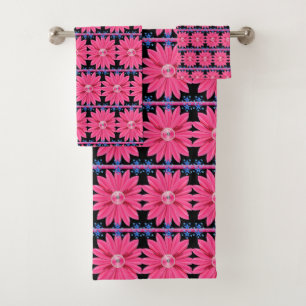 Bathroom Towel Sets Floral