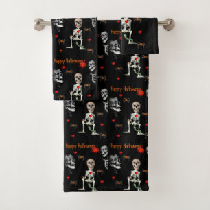 Bathroom Towel Sets Halloween