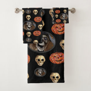 Bathroom Towel Sets Halloween