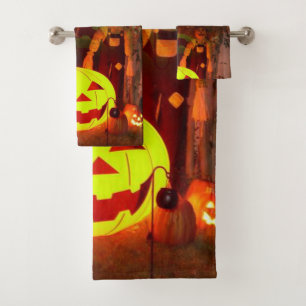 Bathroom Towel Sets Halloween