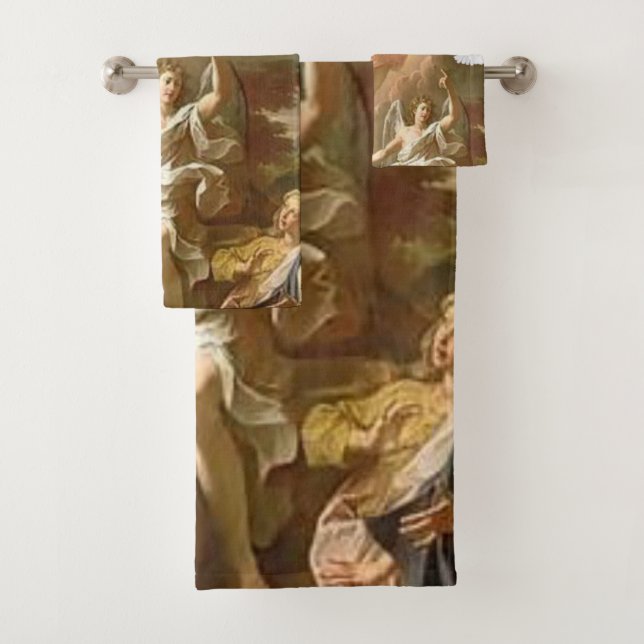 Bathroom Towel Sets Jesus (Insitu)