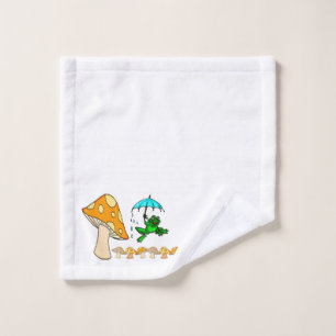 Bathroom Towel Sets Mushroom, Frog