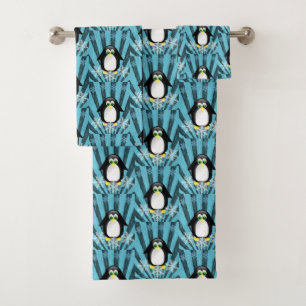 Bathroom Towel Sets Penguin