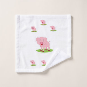 Bathroom Towel Sets Pig