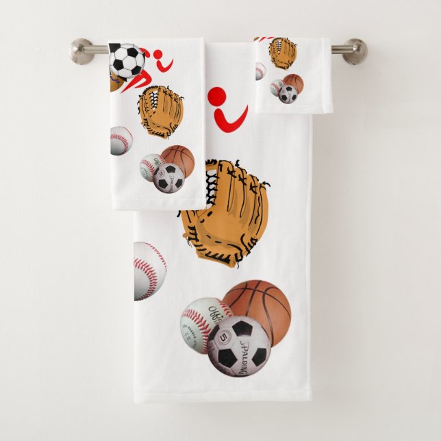 Bathroom Towel Sets Sports (Insitu)