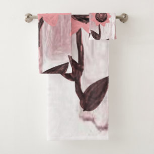 Bathroom Towel Sets Sunflowers