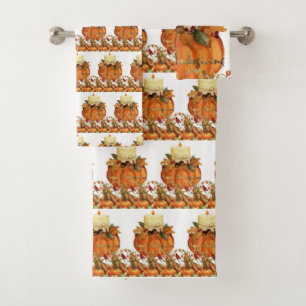 Bathroom Towel Sets Thanksgiving