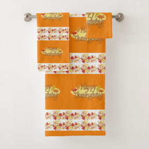 Bathroom Towel Sets Thanksgiving
