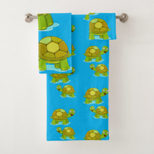 Bathroom Towel Sets Turtles