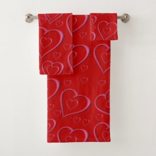 Bathroom Towel Sets Valentine's Day