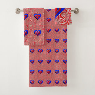 Bathroom Towel Sets Valentine's Day